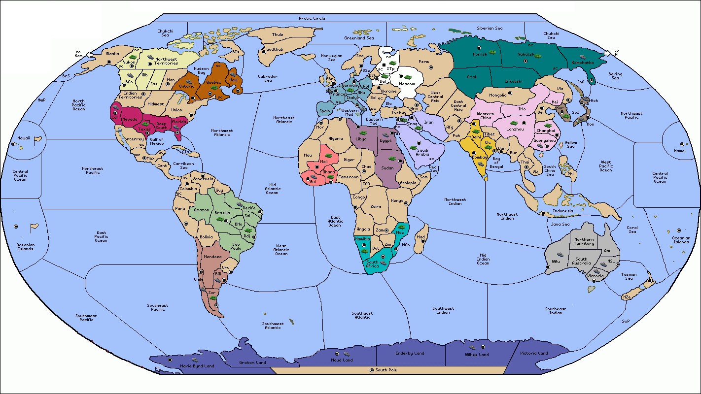 Diplomacy Map